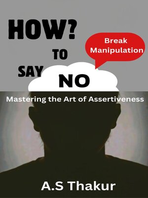cover image of HOW TO SAY "NO"